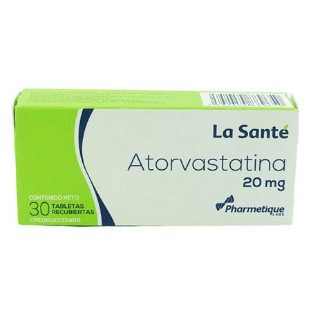 Imagen de Atorvastatina Tab. 20Mg X30 La Sante