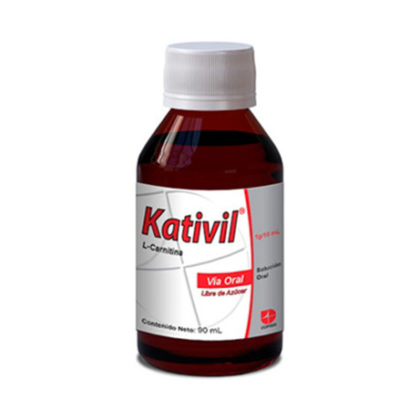 Imagen de Kativil Jarabe Sin Azúcar 1G/10Ml X90Ml