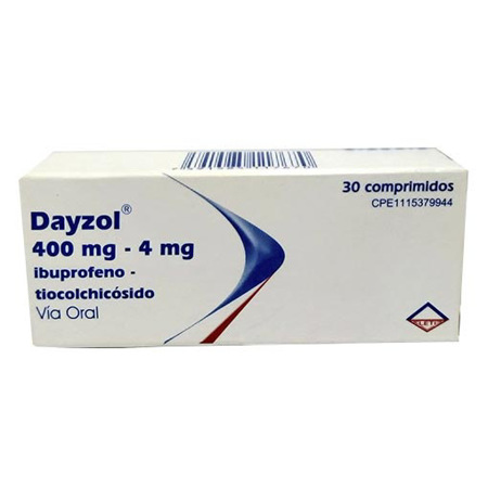 Imagen de Dayzol Tab. 400Mg/4Mg X30