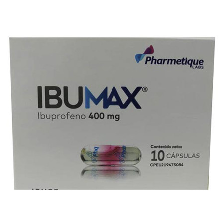 Imagen de Ibumax Capsula 400Mg x10