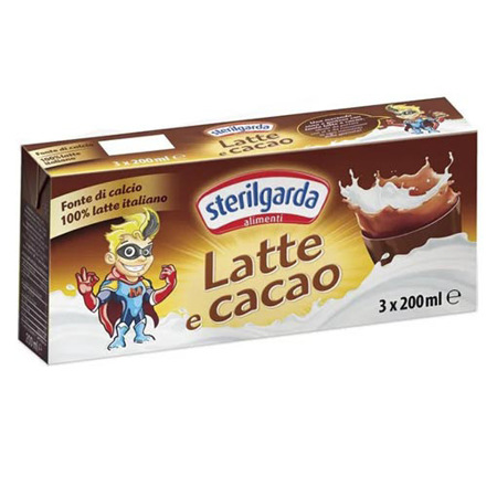 Imagen de Bebida Latte Cacao Sterilgarda 200 Ml 3 Und