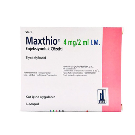 Imagen de Maxthio Amp. IM 4Mg/2Ml x6