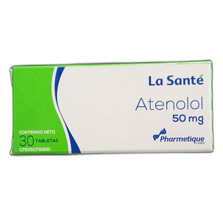 Imagen de Atenolol Tab. 50Mg x30 La Sante