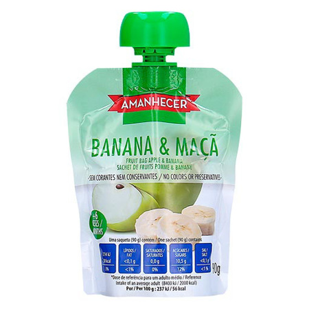 Imagen de Colado De Manzana y Banana Amanhecer 90Gr