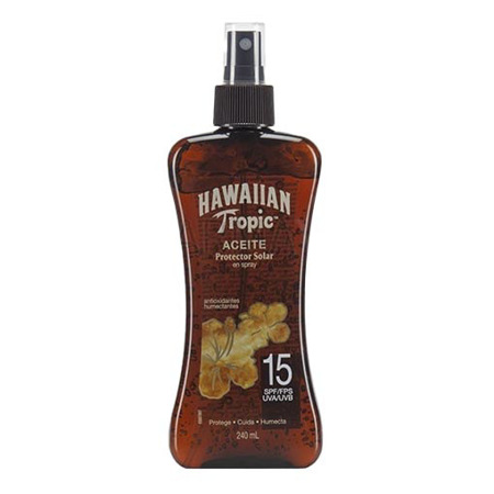 Imagen de Bronceador Spf15 Aceite Spray Hawaiian 240 Ml