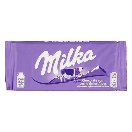 Imagen de Chocolate De Leche Milka 100 Gr
