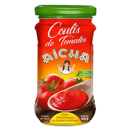 Imagen de Pure De Tomate Aicha 360Gr