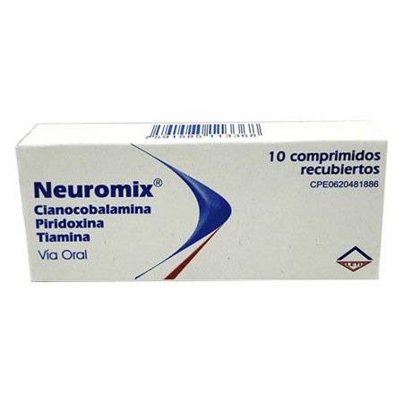 Imagen de Complejo B Neuromix Comprimido X10 Tab Leti