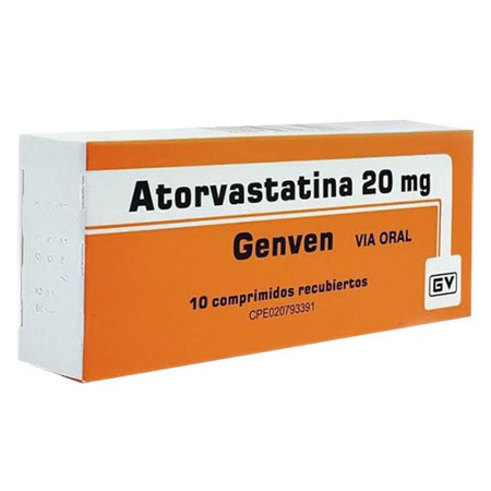 Imagen de Atorvastatina Comp. 20Mg X10 Genven