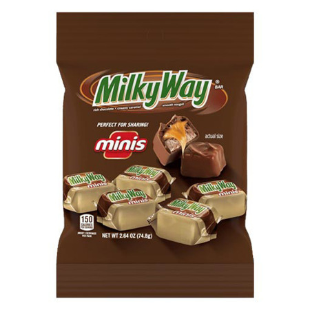 Imagen de Chocolate Relleno Milkyway Minis 74.8 Gr