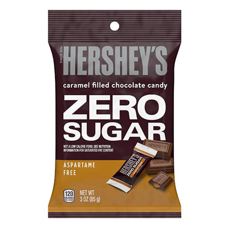 Imagen de Chocolate Mini Con Caramelo Sin Azúcar Hersheys 85 Gr.