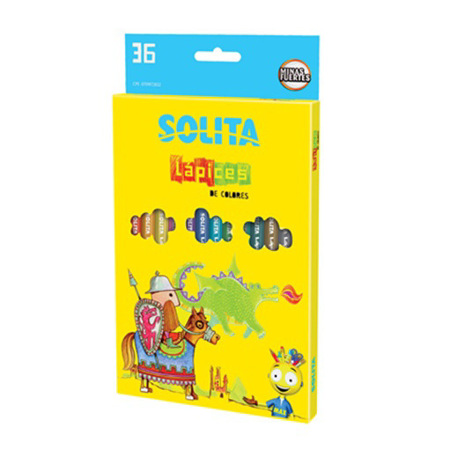 Imagen de Lápiz De Color Solita 36 Und