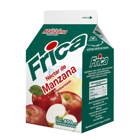Imagen de Jugo De Manzana Frica 400Ml