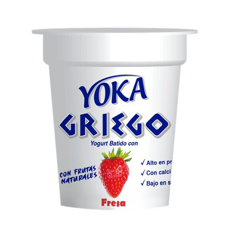 Imagen de Yogurt Griego Fresa Yoka 150 Gr.