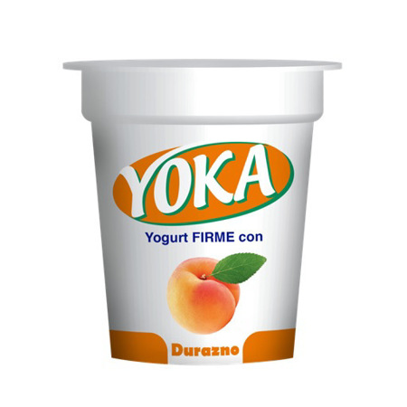 Imagen de Yogurt Firme Con Durazno Yoka 150 Gr.