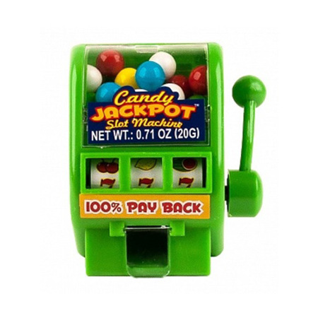 Imagen de Dispensador De Caramelo Candy Jackpot Slot Machine 20Gr