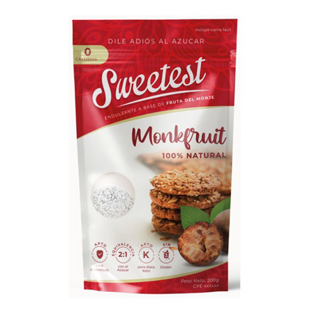 Imagen de Edulcorante Sweetest Monkfruit 200Gr