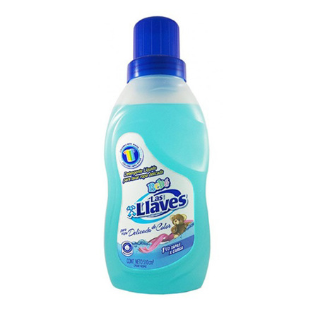 Imagen de Detergente Liquido Las Llaves Ropa Delicada De Bebe 525Ml **