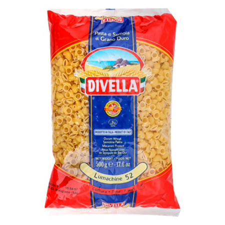 Imagen de Pasta Lumachine Divella 500 Gr