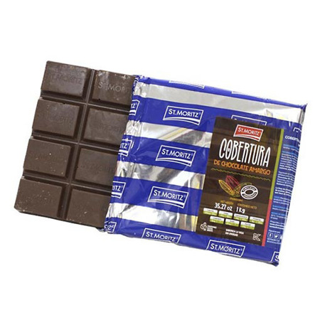 Imagen de Chocolate En Barra Stmoritz Reposteria Oscuro 250g