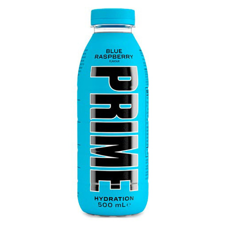 Imagen de Bebida Energetica Prime Blue Raspberry Gluten Free 500 Ml