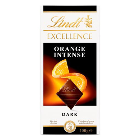 Imagen de Chocolate Barra Lindt Excellence Naranja Intensa 100 Gr