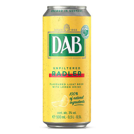 Imagen de Cerveza Dab Limón Lata 500 Ml