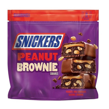 Imagen de Chocolate Snickers Peanut Brownie Sharing Size 187,4 Gr