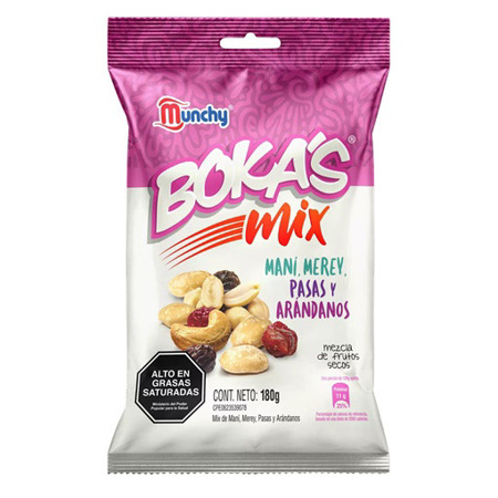 Imagen de Frutos Secos Boka's Mix 180 Gr.