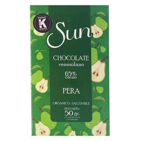 Imagen de Chocolate Barra Sun Pera Keto 65% 50 Gr