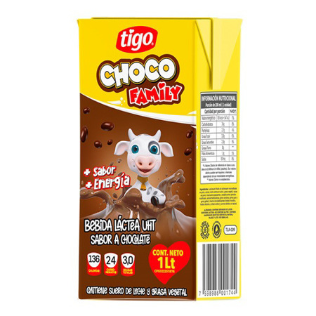 Imagen de Bebida Achocolatada Tigo 1Lt