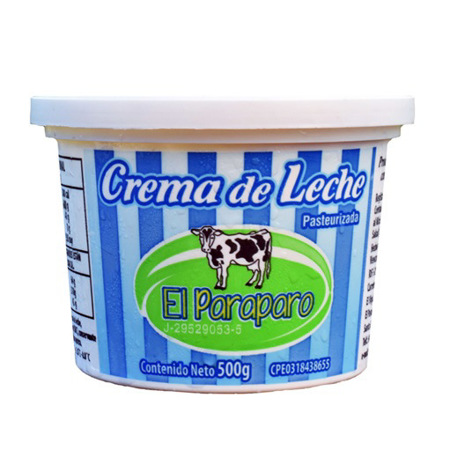 Imagen de Crema De Leche El Paraparo 500 Gr