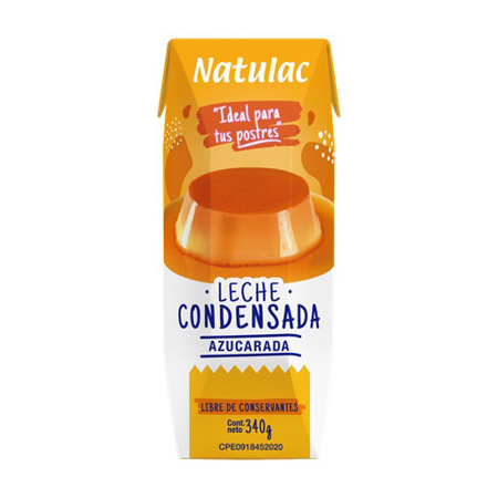 Imagen de Leche Condensada Natulac 340 Gr.