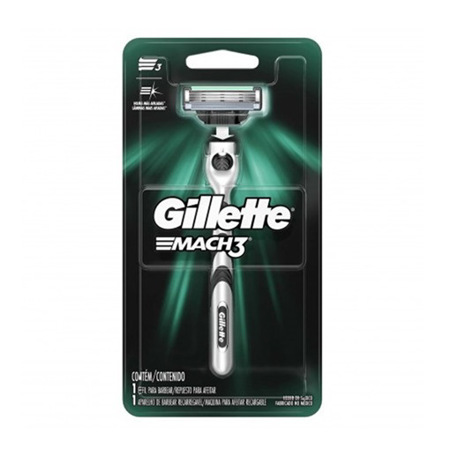 Imagen de Maquina de Afeitar Gillette Mach 3 Power 1 Und