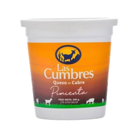 Imagen de Queso De Cabra Pimienta Las Cumbres 200 G