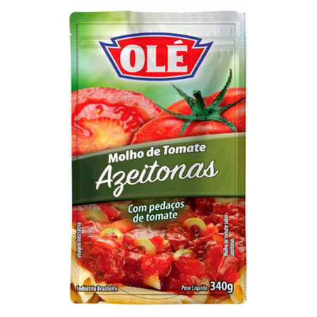 Imagen de Salsa De Tomate Con Aceitunas Olé 340 Gr.