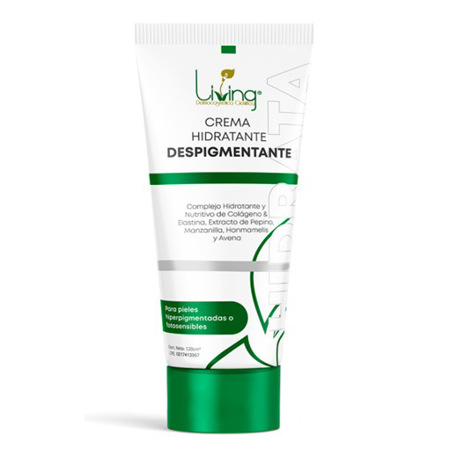 Imagen de Crema Hidratante Despigmentante Living 120 Ml.