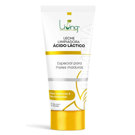 Imagen de Leche Limpiadora Ácido Láctico Living 120 Ml.