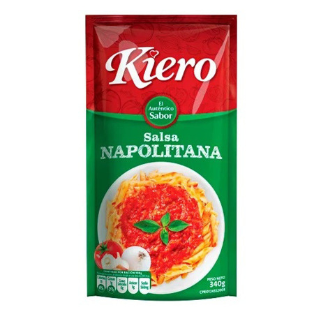 Imagen de Salsa Napolitana Kiero 340 Gr