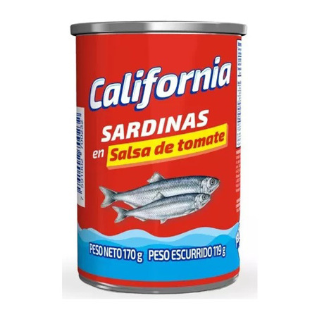 Imagen de Sardina En Salsa De Tomate California 170 Gr