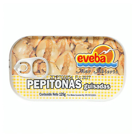 Imagen de Pepitona Guisada En Aceite Vegetal Eveba 125 Gr