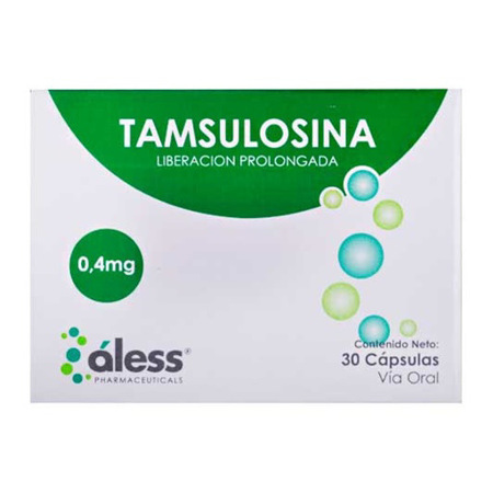 Imagen de Tamsulosina Capsula 0,4mg X 30 Aless