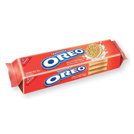 Imagen de Galleta Rellena Oreo Vainilla Tubo 56x96 Gr