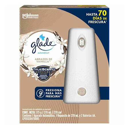 Imagen de Ambientador Glade + 1 Aparato Abrazos De Vainilla 270ml