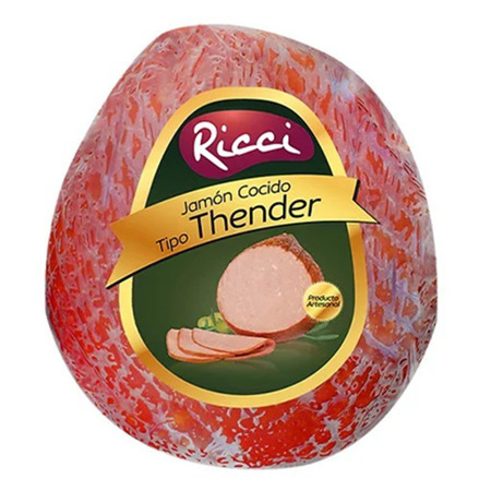 Imagen de Jamón Cocido Tipo Thender Ricci 1,5 K.