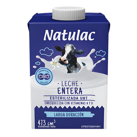 Imagen de Leche Completa Natulac 473 Ml