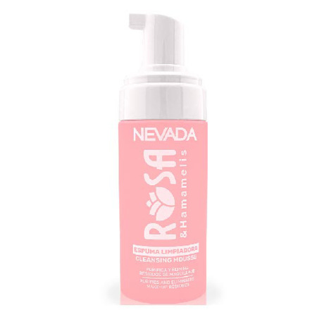 Imagen de Limpiador Facial Nevada Mousse Rosa & Hamamelis 120 Ml