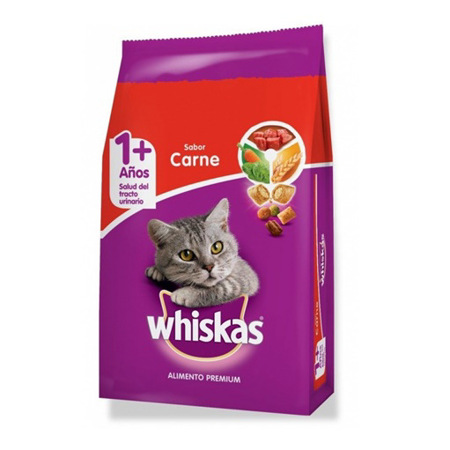 Imagen de Alimento Para Gato Adulto Whiskas Carne 500 Gr