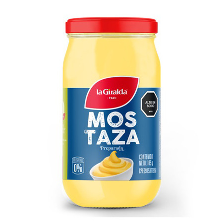 Imagen de Mostaza La Giralda 185 Gr