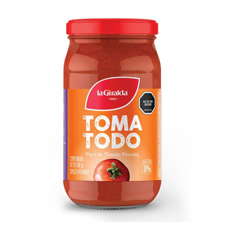 Imagen de Salsa De Tomate Pure La Giralda 190 Gr.